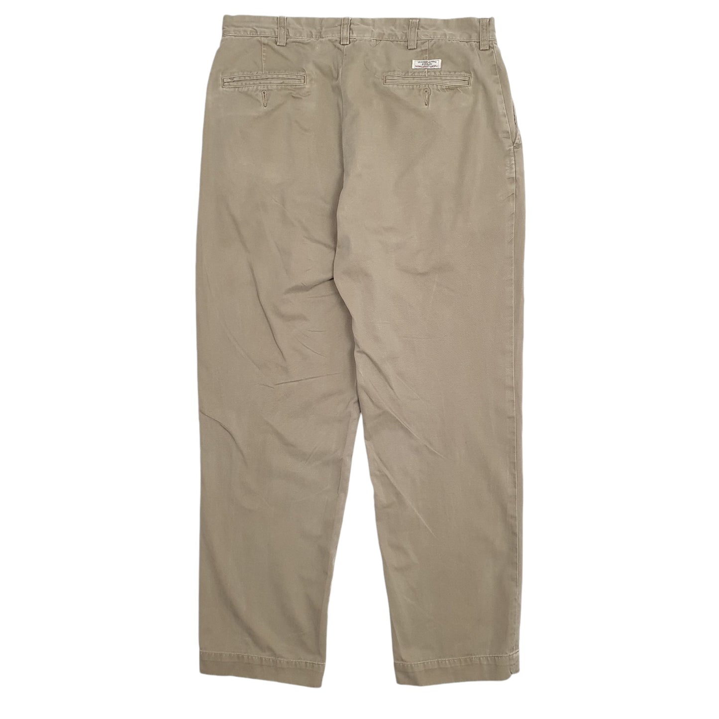 Mens Khaki Polo Ralph Lauren Prospect Pant Chino Trousers