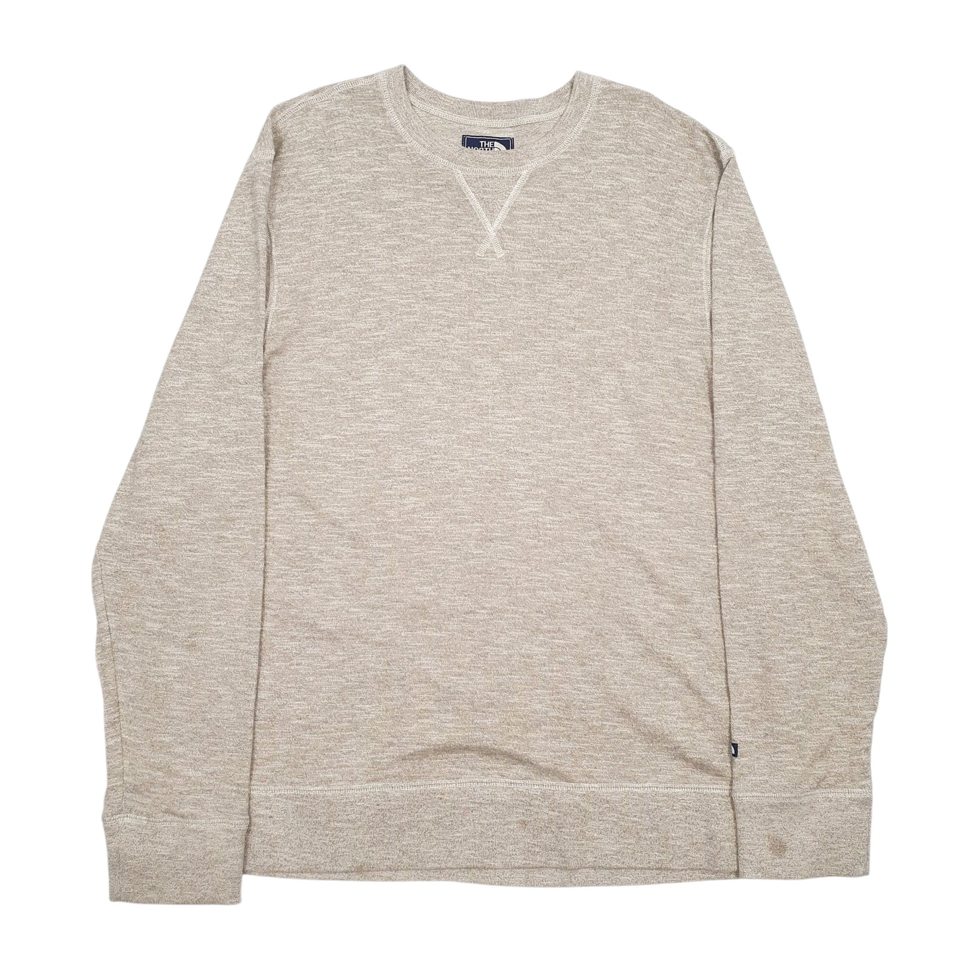 Mens Grey The North Face Heritage Crewneck Jumper