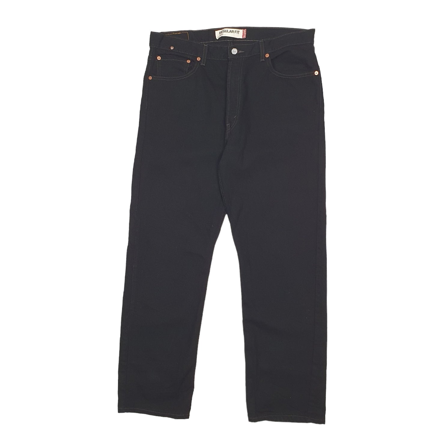 Mens Black Levis  505 JeansW36 L30