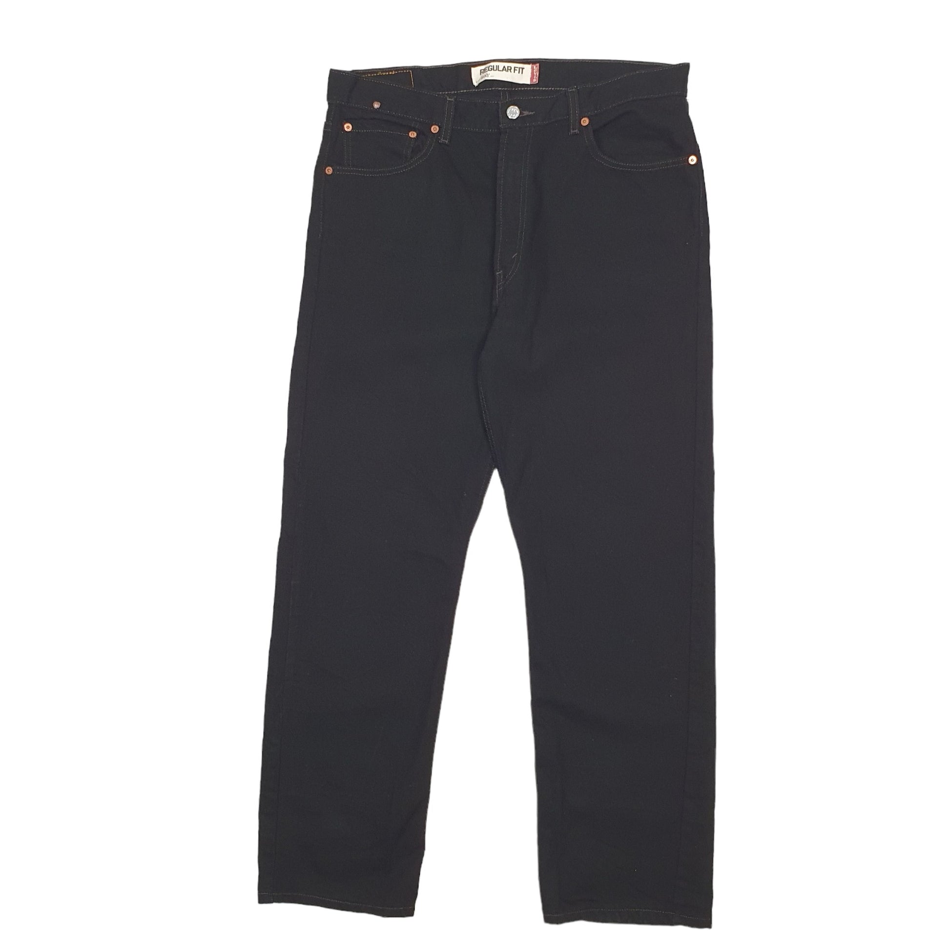 Mens Black Levis  505 JeansW36 L30