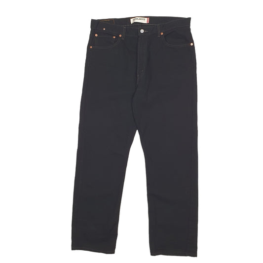 Mens Black Levis  505 JeansW36 L30