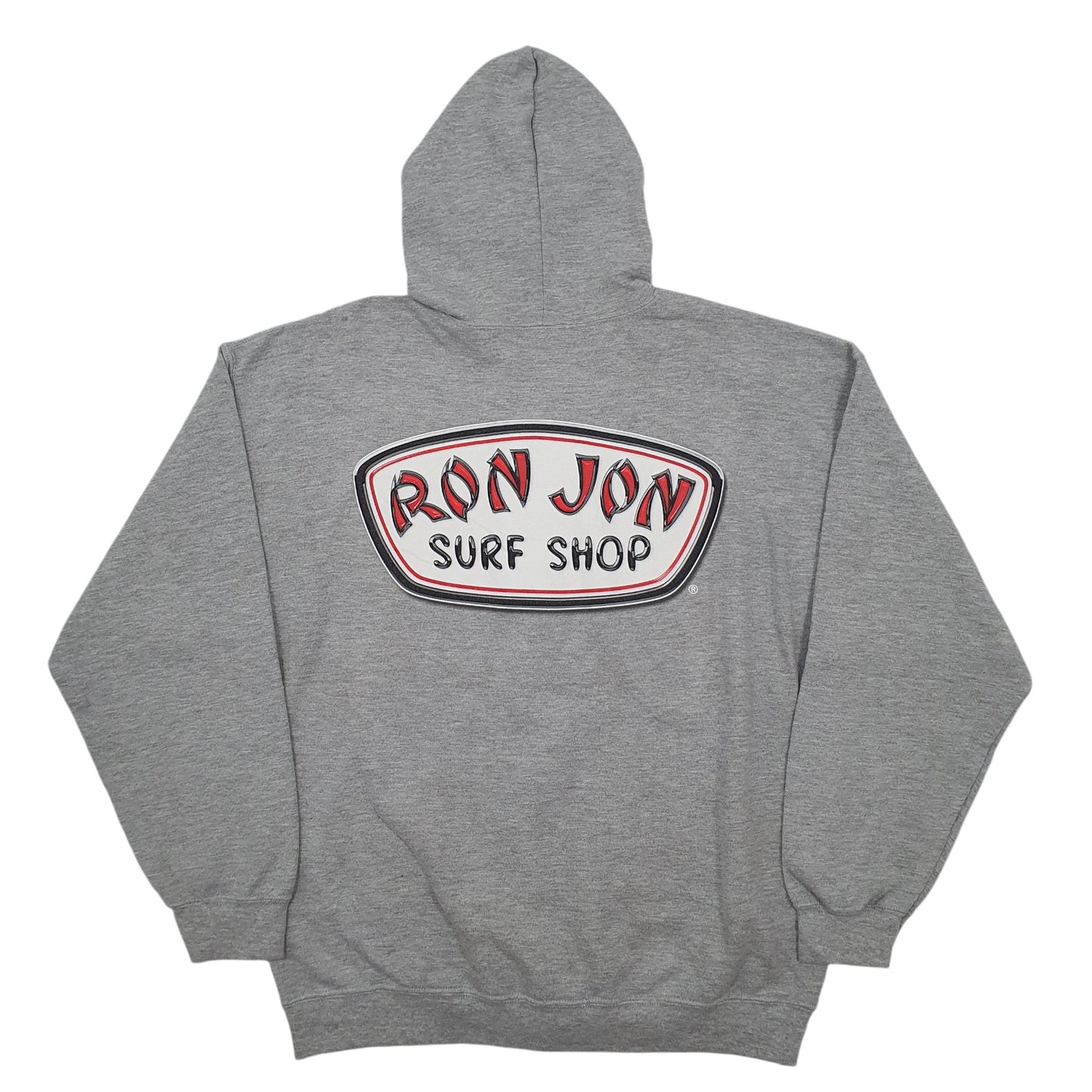 Mens Grey Ron Jon Surf Shop  Full Zip Jumper