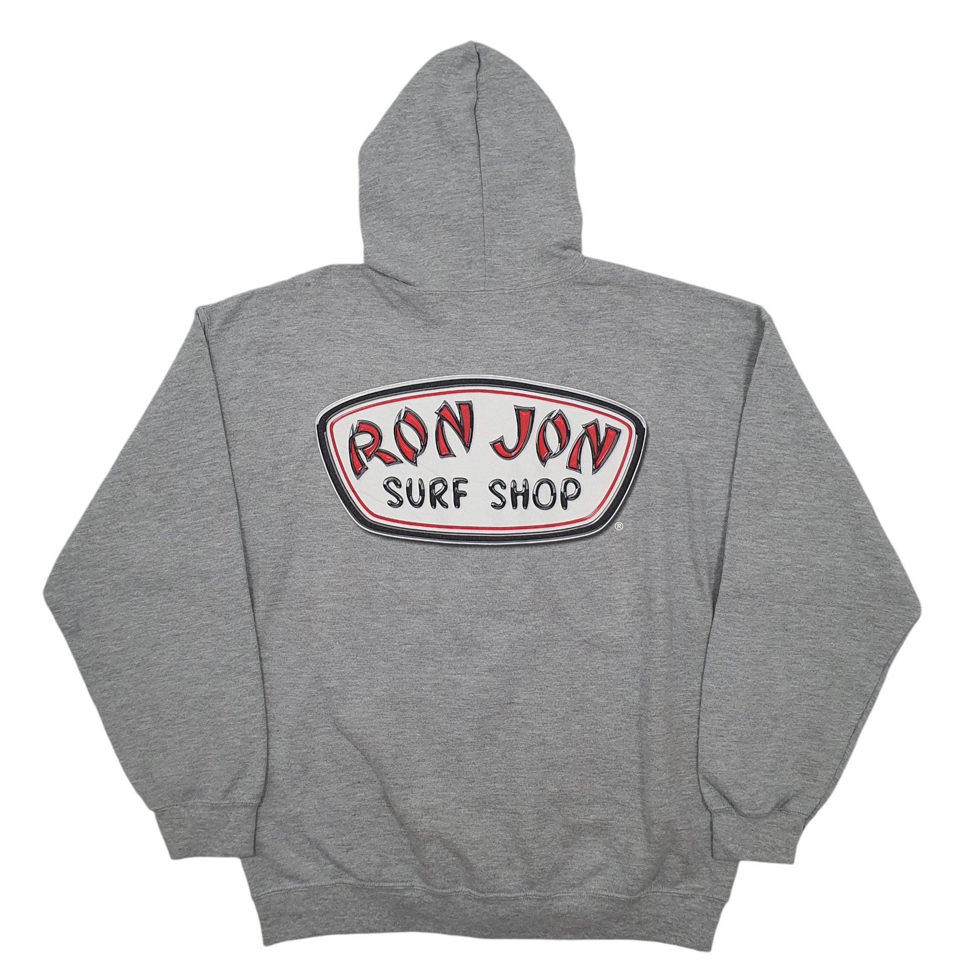 Mens Grey Ron Jon Surf Shop  Full Zip Jumper