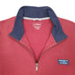 Mens Burgundy L.L.Bean  Quarter Zip Jumper