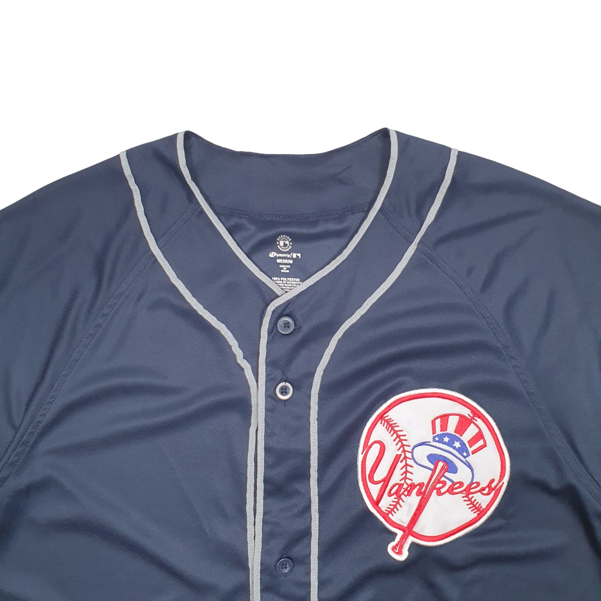 Mens Navy MLB MLB Baseball Jersey New York Yankees Short Sleeve T Shirt