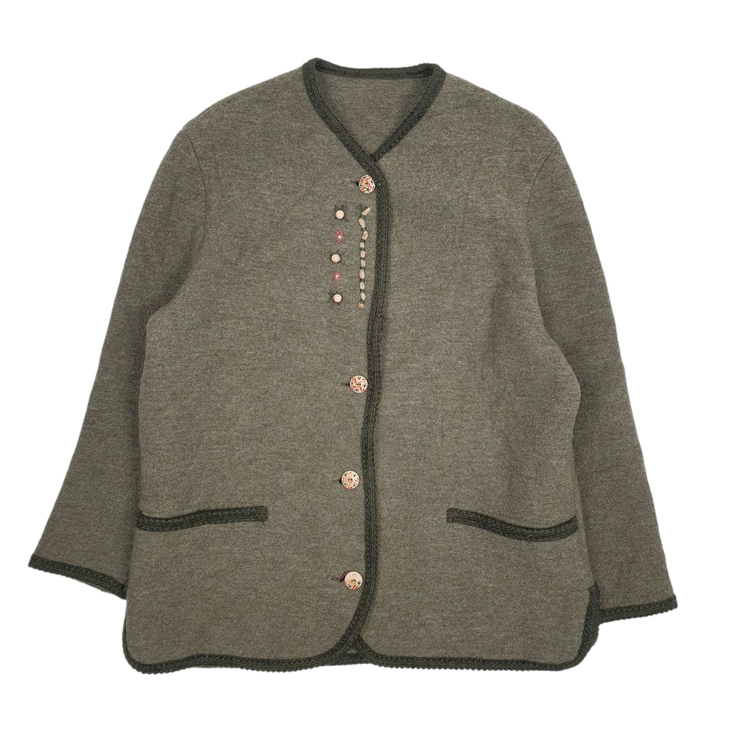 Womens Green Unbranded  Cardigan Jumper