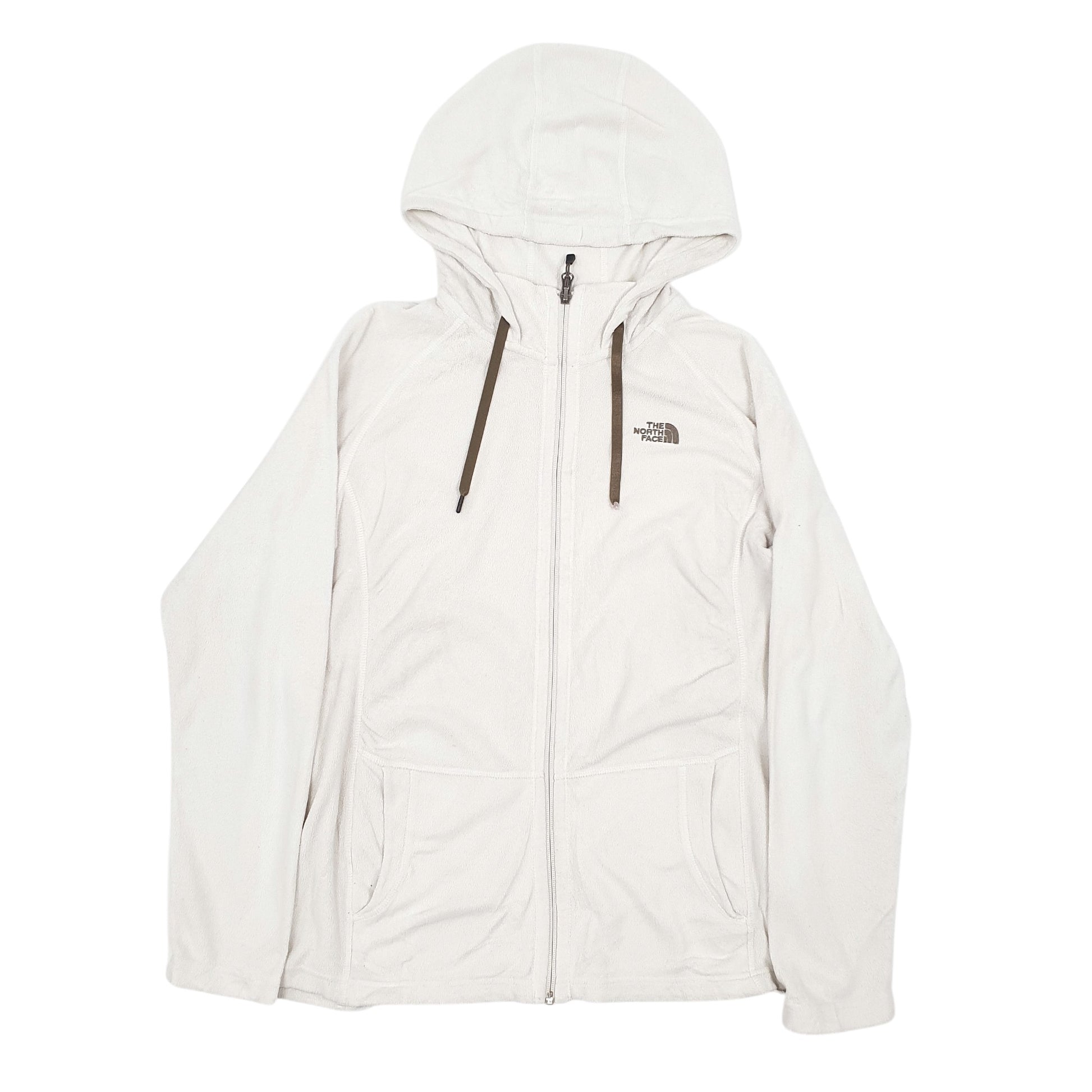 Mens White The North Face  Full Zip Jumper