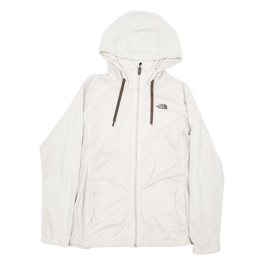 Mens White The North Face  Full Zip Jumper