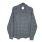 Mens Green Levis Flannel Lumberjack Long Sleeve Shirt