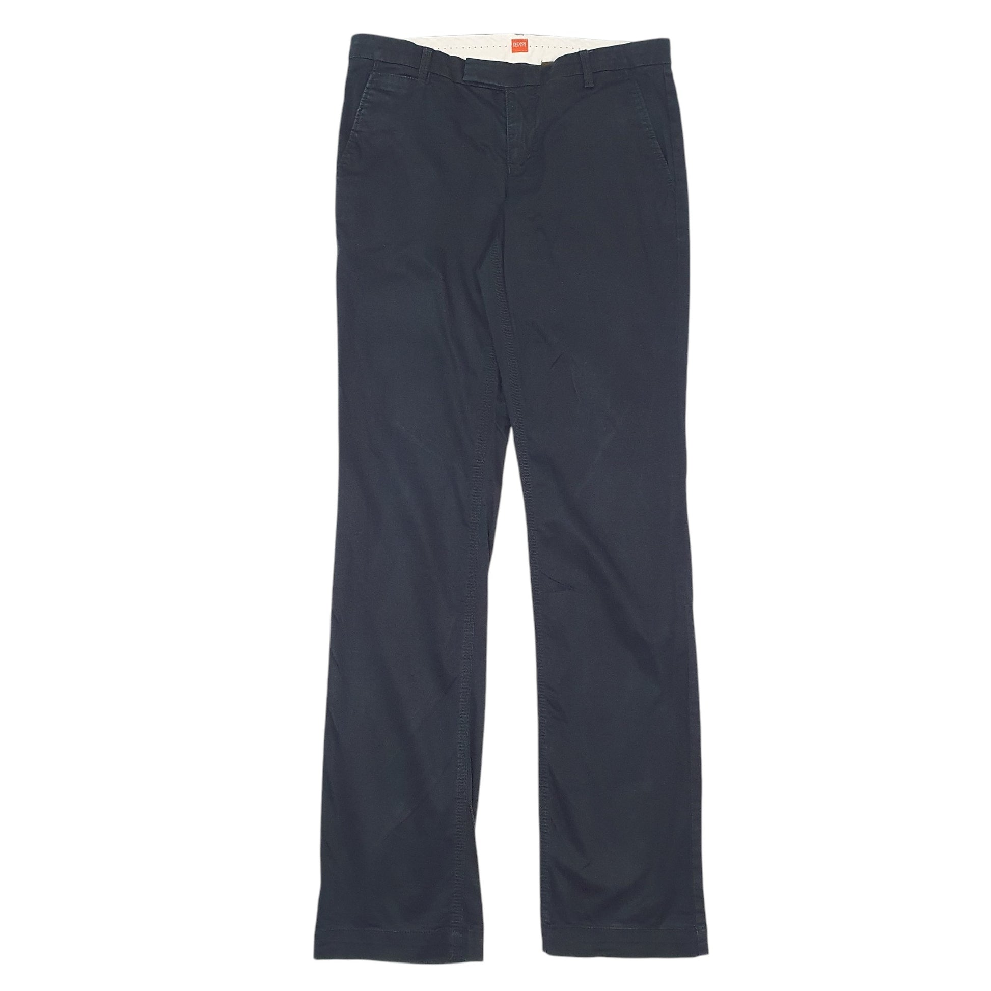Womens Black Hugo Boss  Chino Trousers