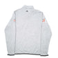 Mens Grey Adidas DCM Ventors Quarter Zip Jumper