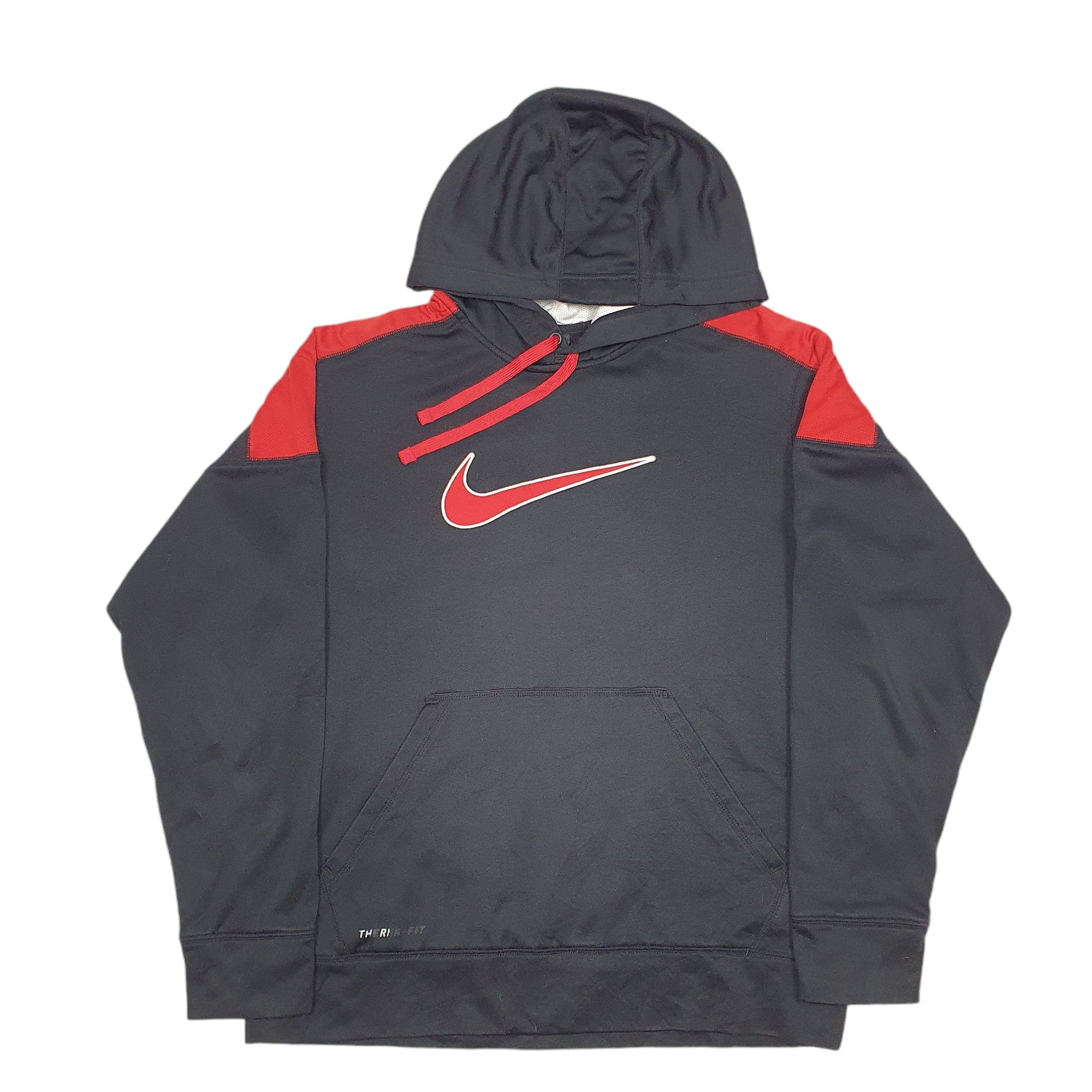 red and black nike hoodie mens