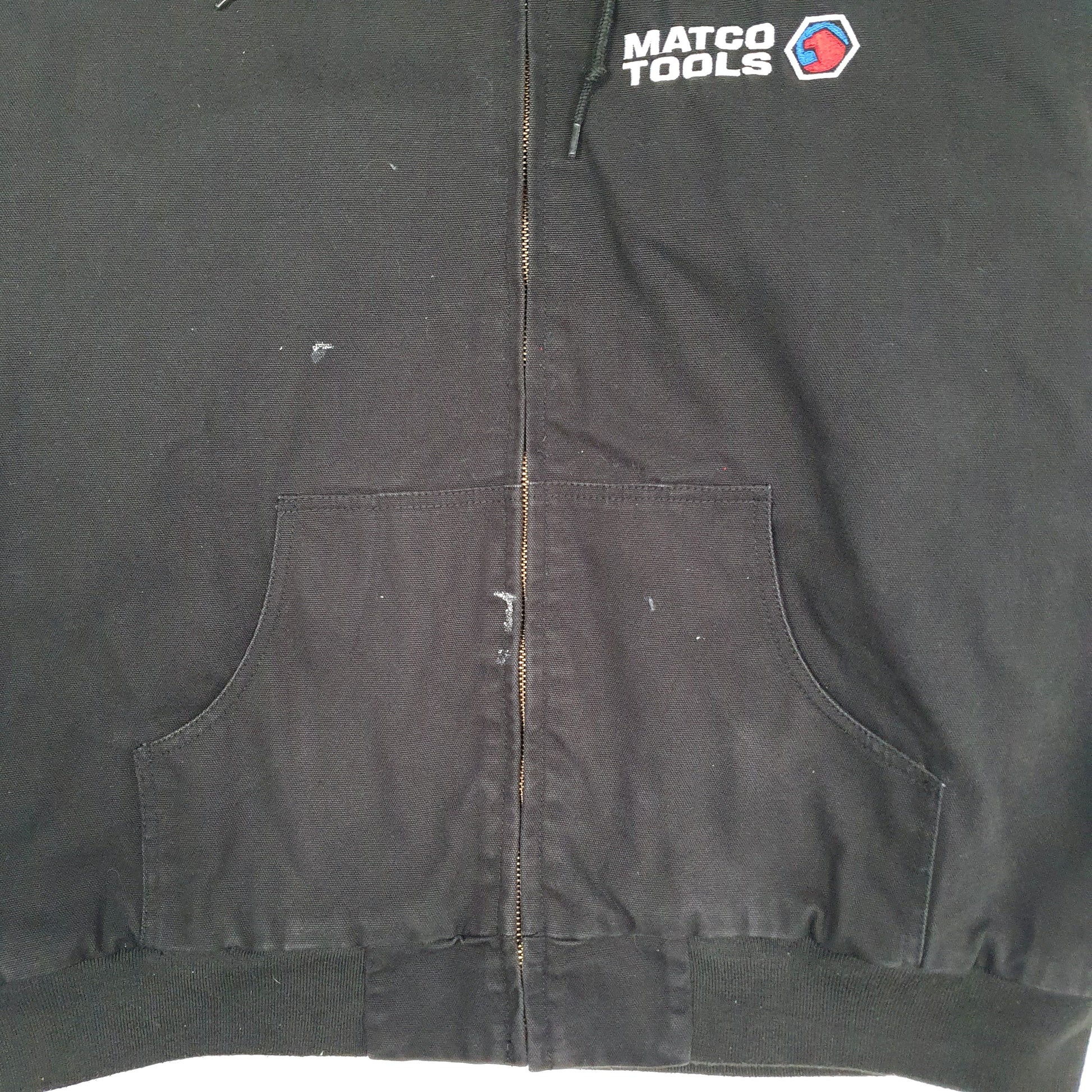 Mens Black Cornerstone Active Chore Matco Tools  Coat