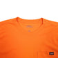Mens Orange Dickies  Short Sleeve T Shirt