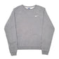 Mens Grey Nike  Crewneck Jumper