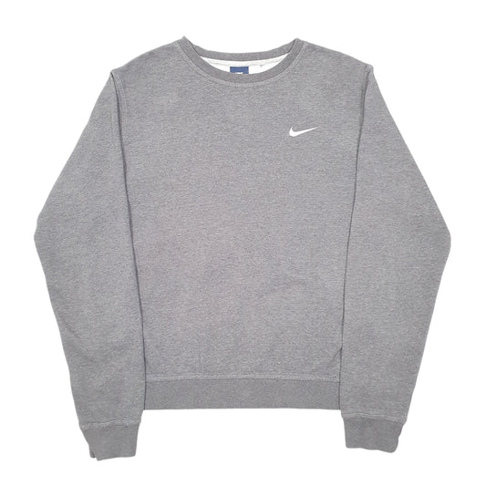 Mens Grey Nike  Crewneck Jumper