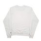 Mens White Champion  Crewneck Jumper