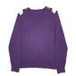 Mens Purple Tommy Hilfiger Knit Crewneck Jumper