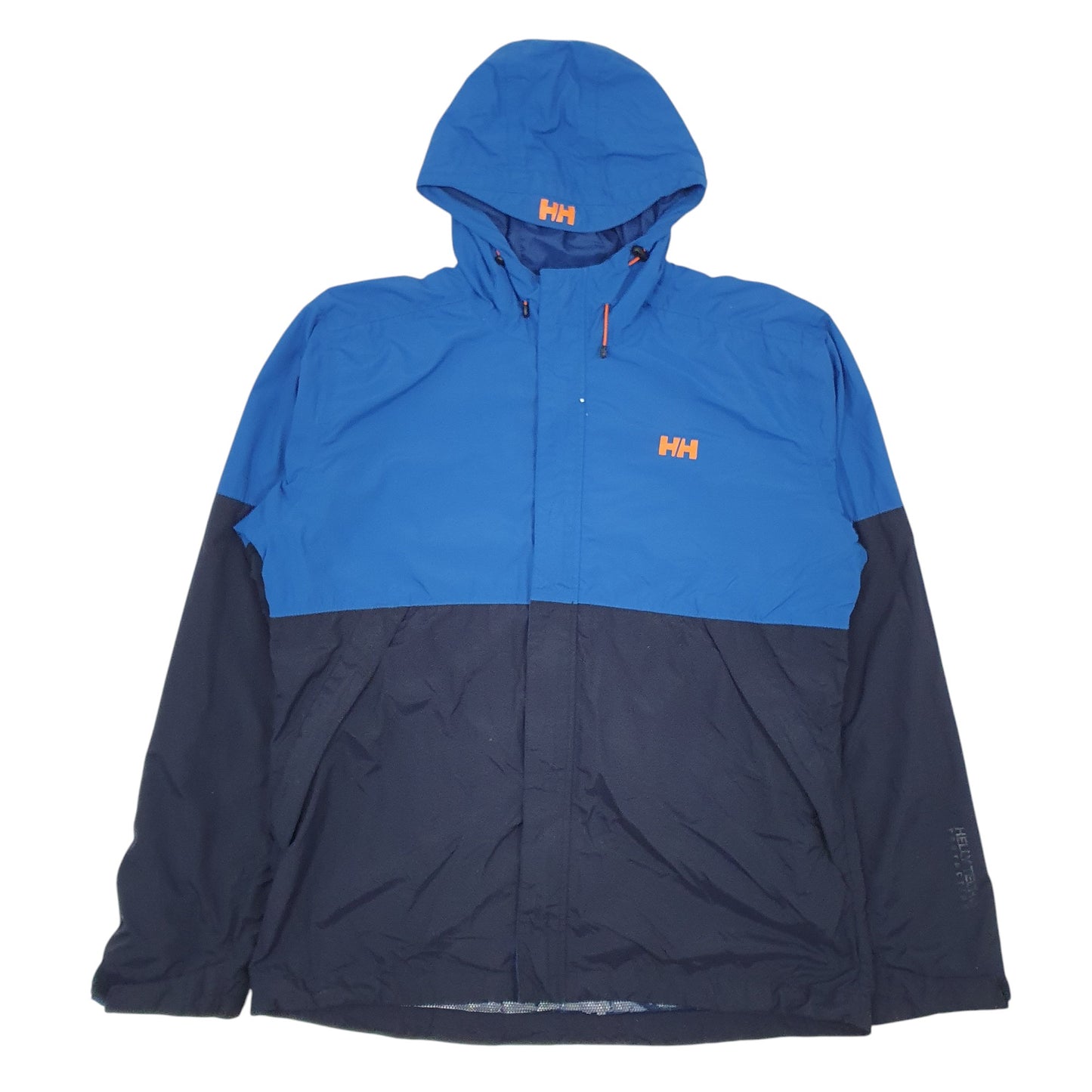 Mens Blue Hello Hansen  Hoodie Coat