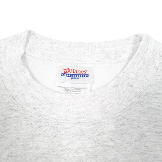 Mens Grey Hanes Tualatin Soccer Club Oregon USA Crewneck Jumper