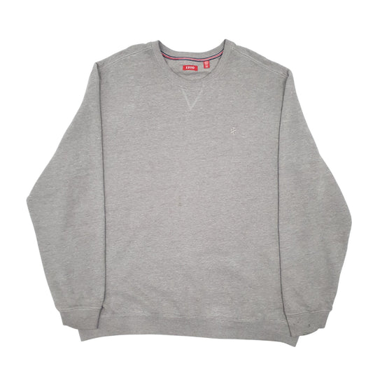 Mens Grey Izod  Crewneck Jumper