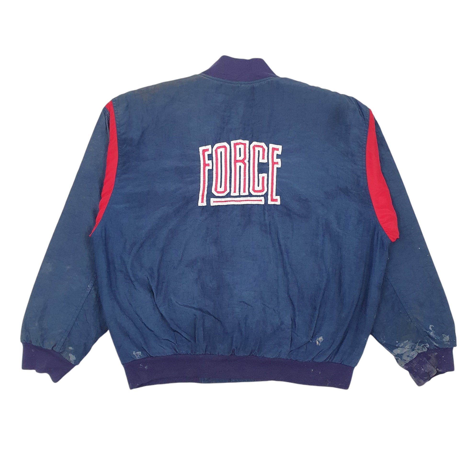 Mens Navy Nike Spellout  Coat