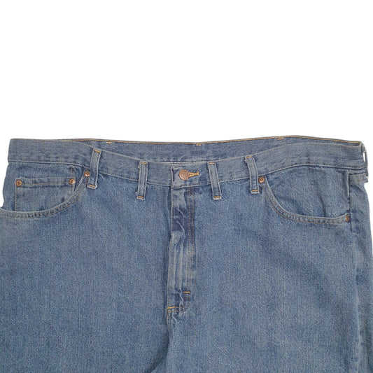 Mens Blue Wrangler  Relaxed JeansW44 L30