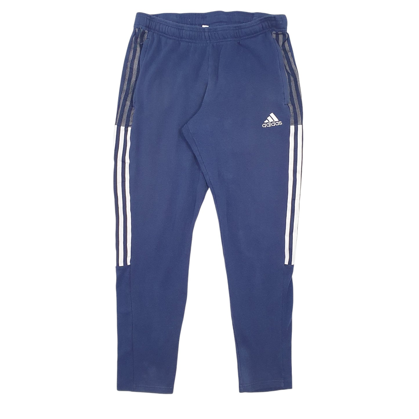 Mens Blue Adidas  Jogger Trousers