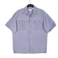 Mens Blue L.L.Bean  Short Sleeve Shirt