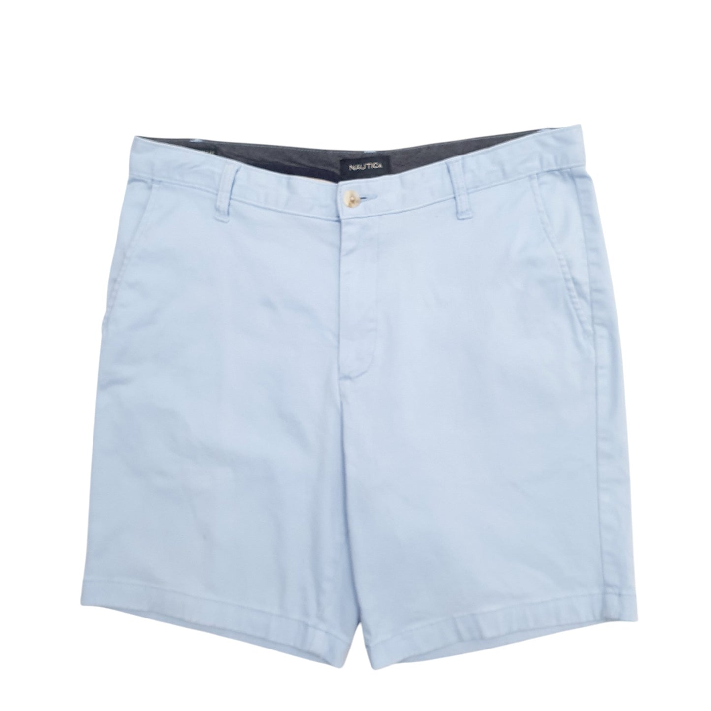 Mens Blue Nautica  Chino Shorts