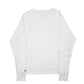 Womens White Champion Raglan Script Crewneck Jumper