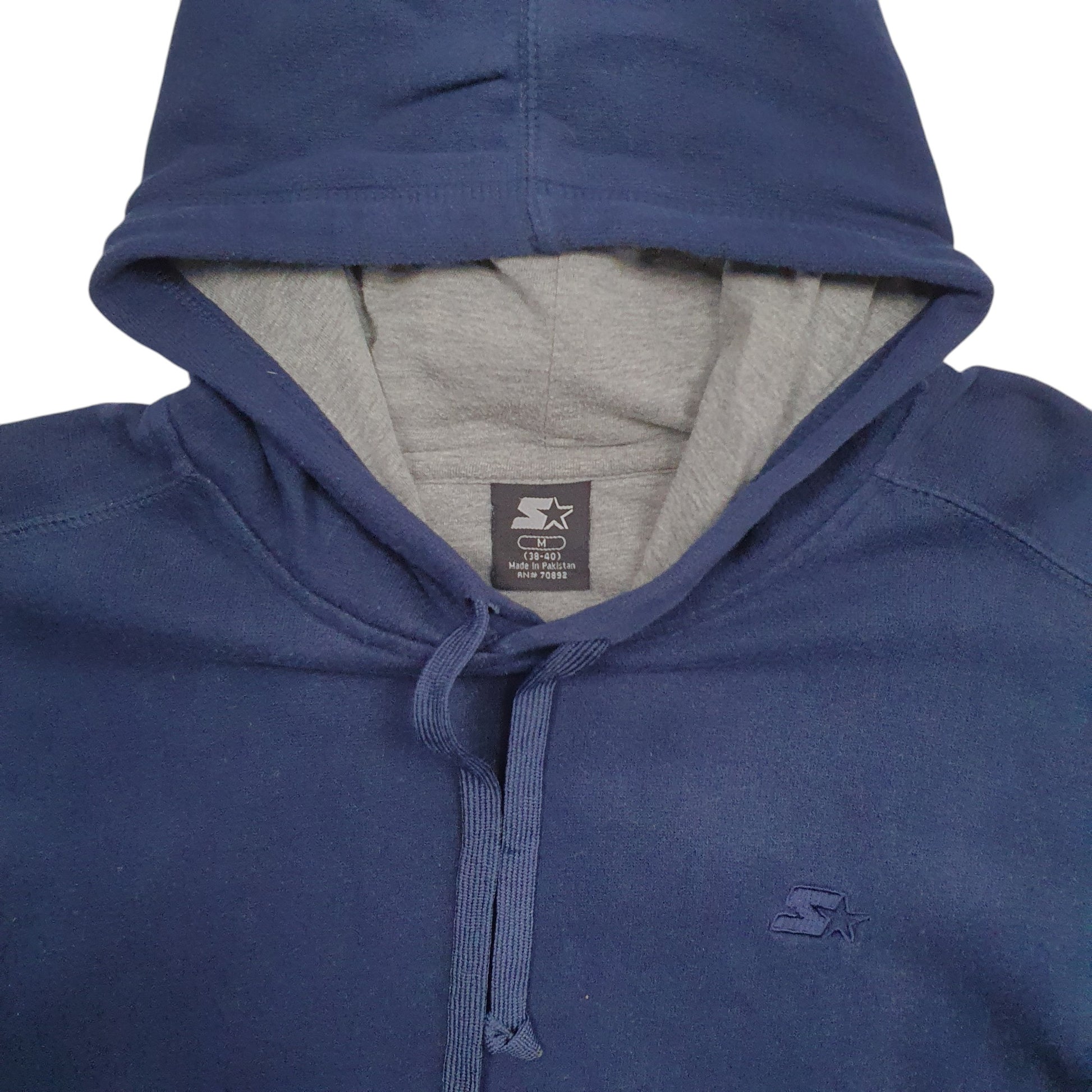 Mens Navy Starter  Hoodie Jumper