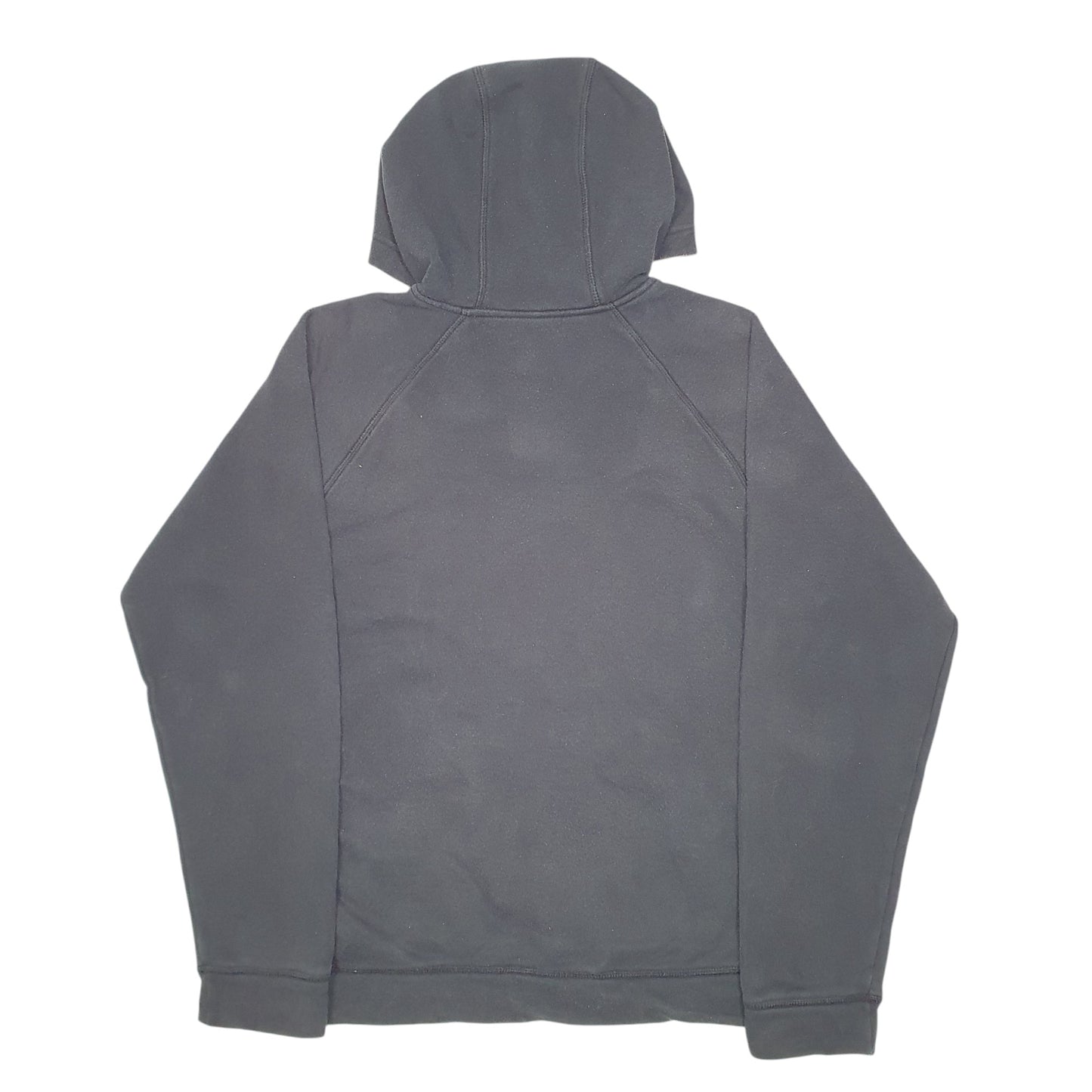 Mens Black Adidas Spellout Hoodie Jumper