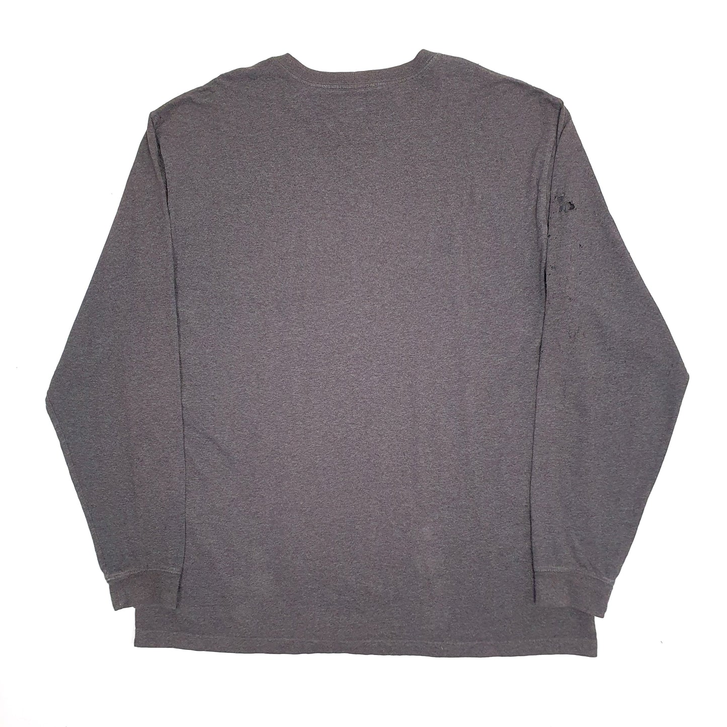Mens Grey Carhartt  Long Sleeve T Shirt