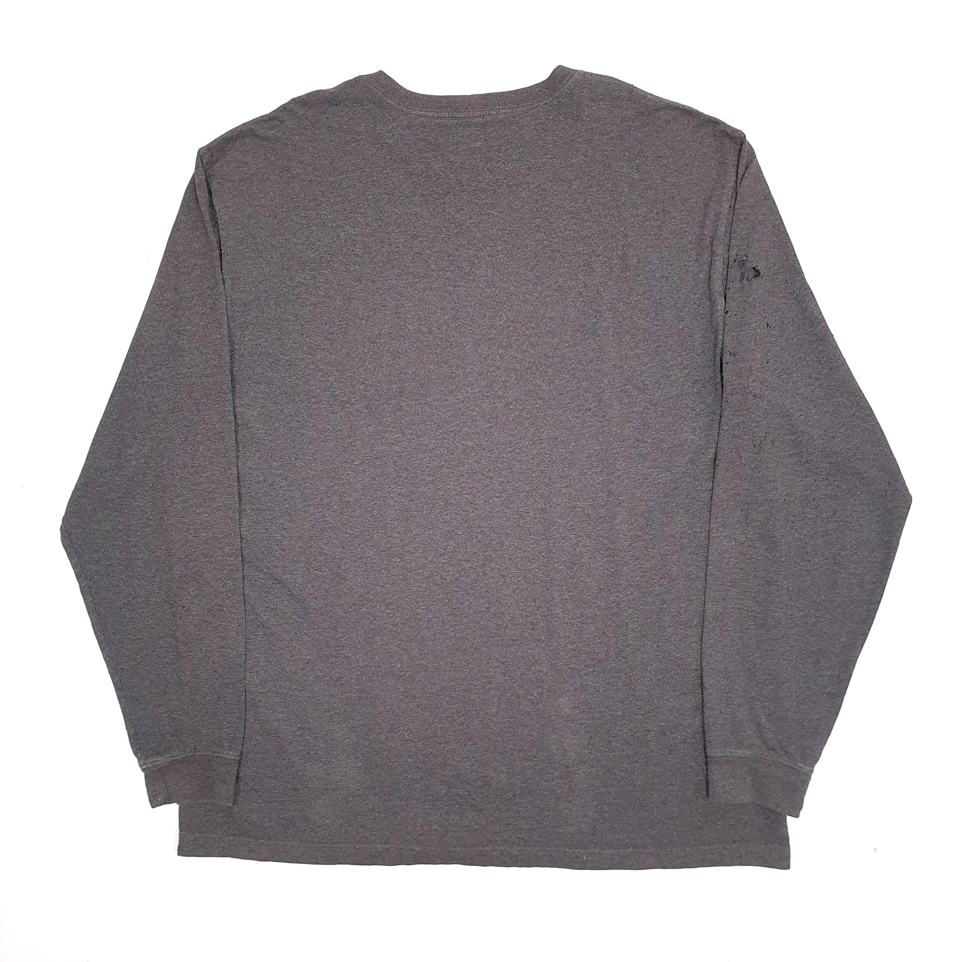 Mens Grey Carhartt  Long Sleeve T Shirt