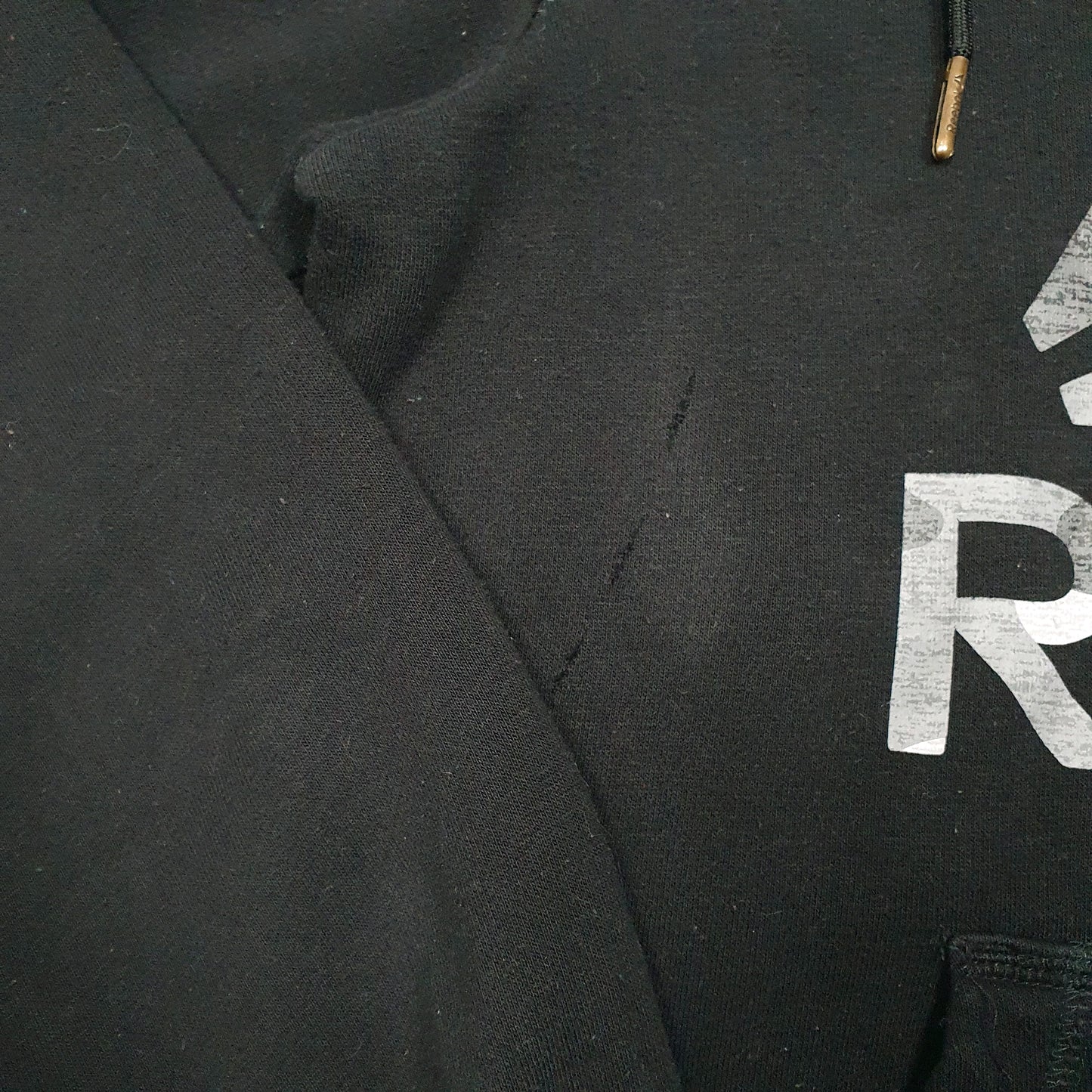 Mens Black Reebok  Hoodie Jumper