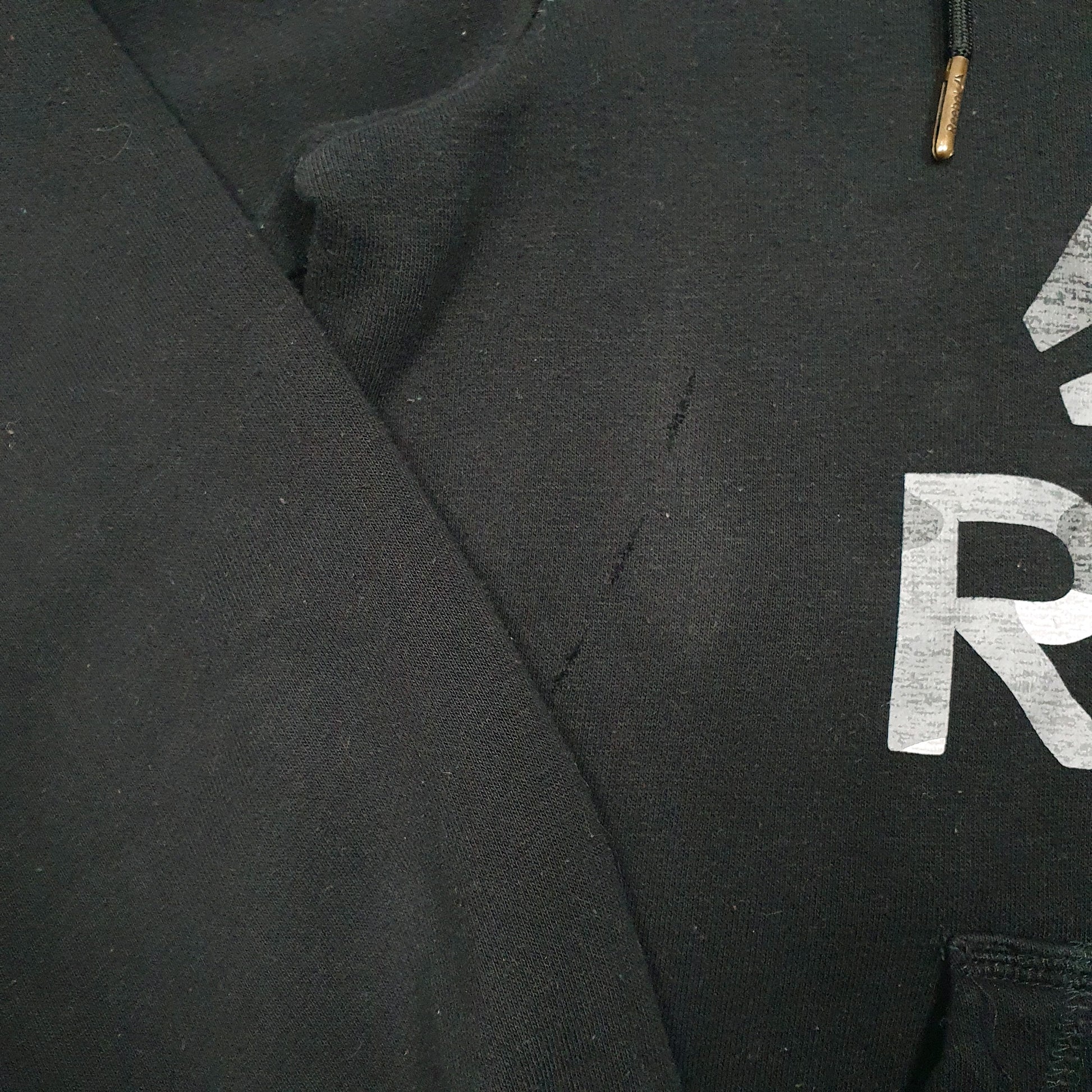 Mens Black Reebok  Hoodie Jumper