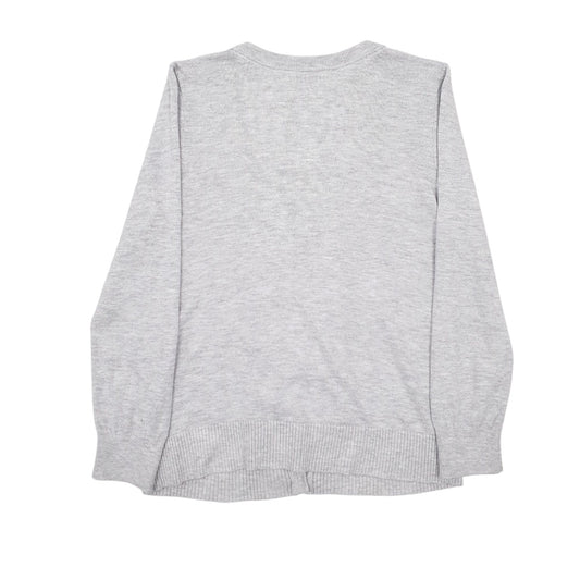 Womens Grey Abercrombie & Fitch Blouse Long Sleeve T Shirt