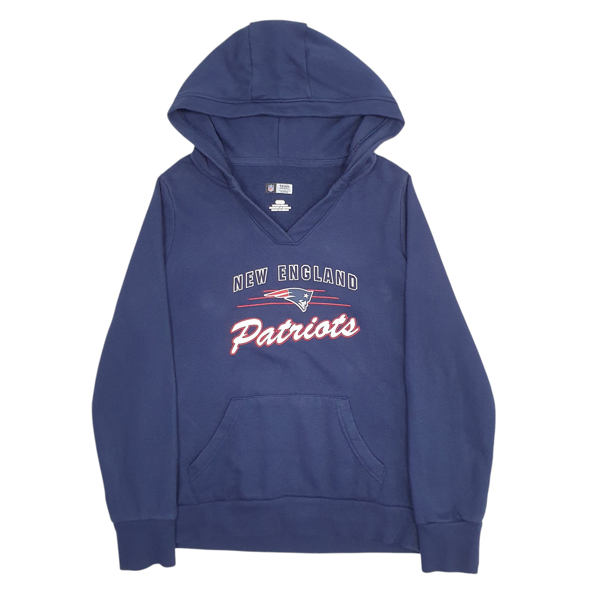 Womens Navy NFL New England Patriots Football Hoodie Jumper