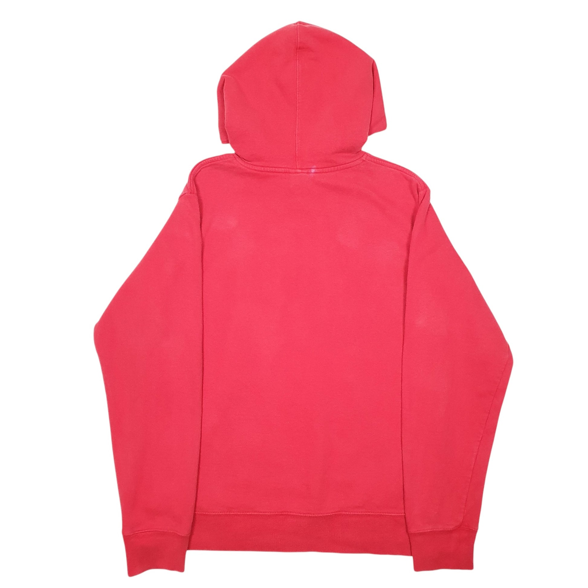 Mens Red The North Face Spellout Hoodie Jumper