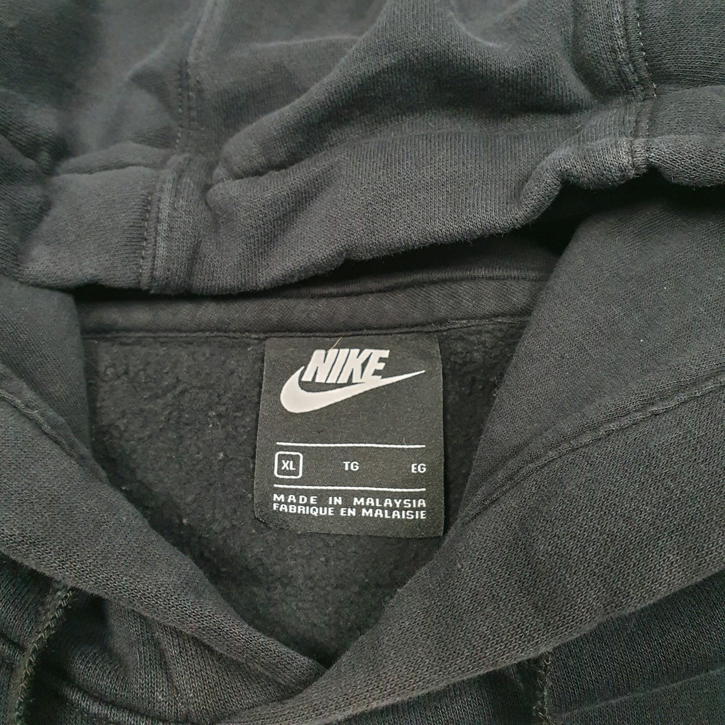 Mens Black Nike RHS Cross Swords Hoodie Jumper