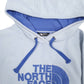 Womens Blue The North Face Spellout Hoodie Jumper