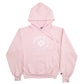 Womens Pink Champion Ocean City New Jersey Spellout Hoodie Jumper