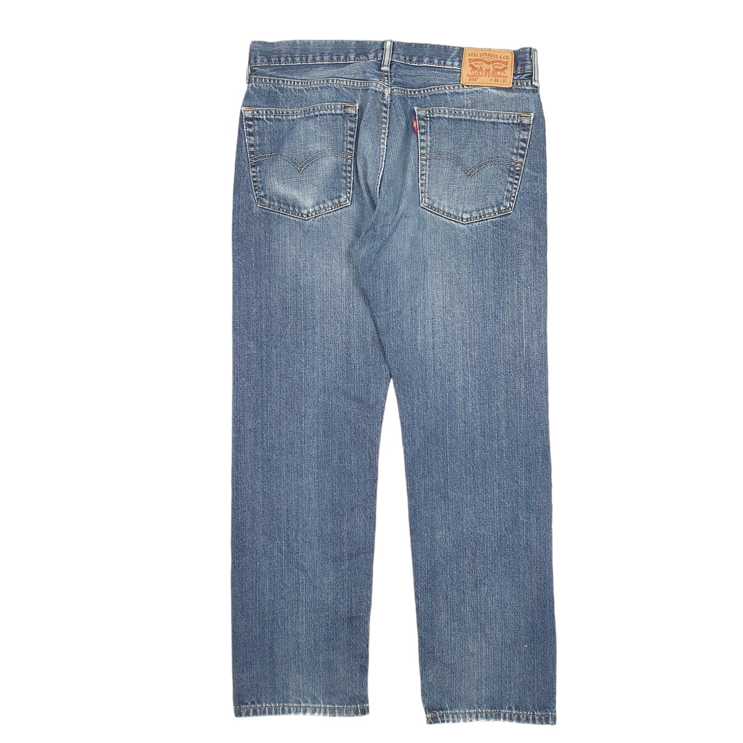 Mens Blue Levis  505 JeansW36 L32