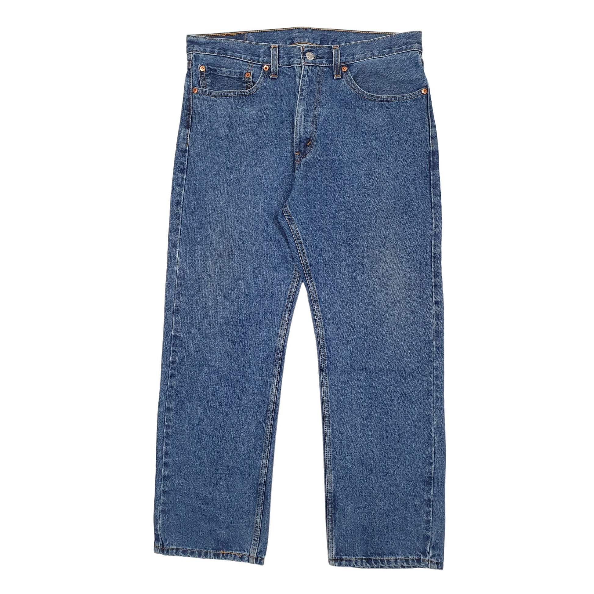 Mens Blue Levis  505 JeansW34 L29