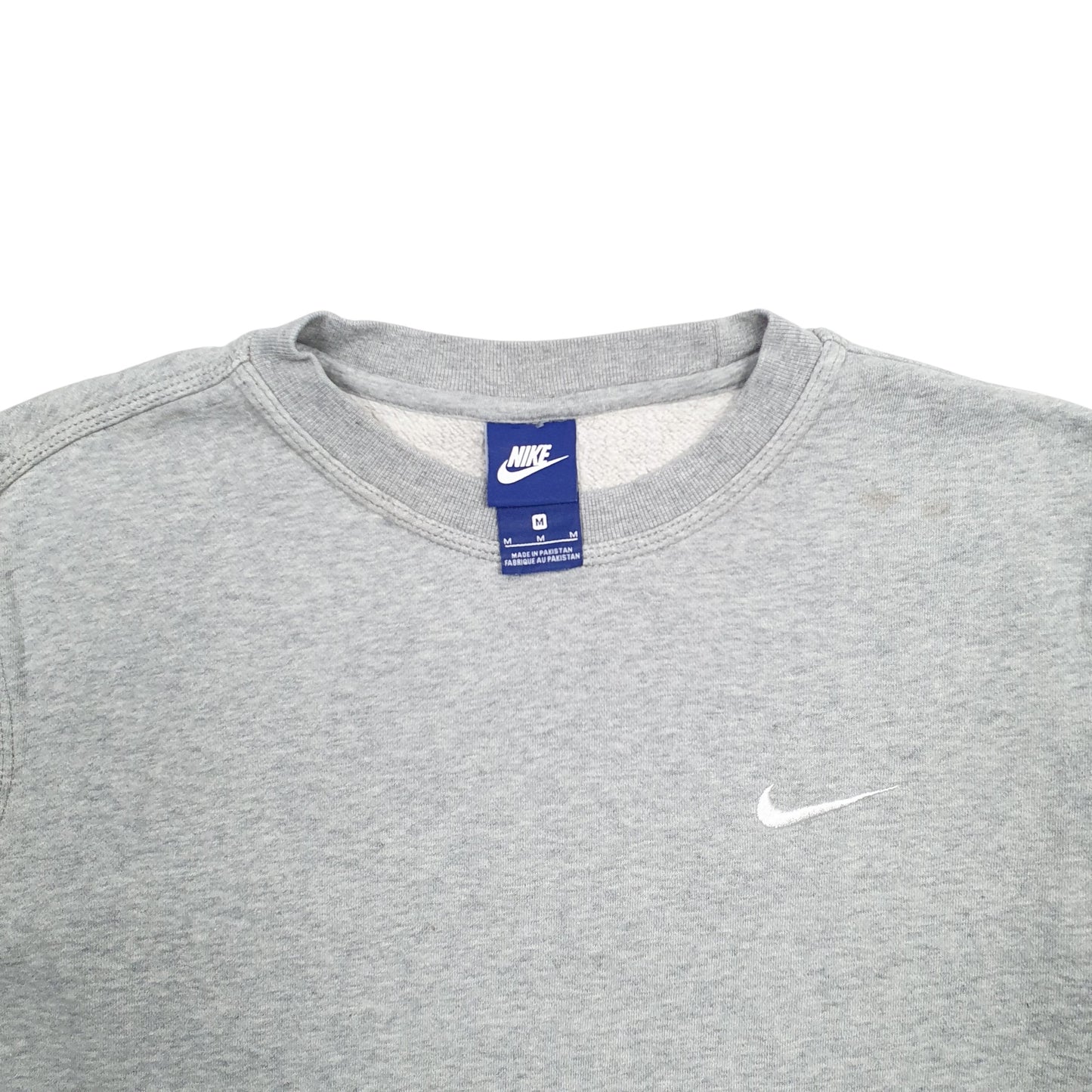 Womens Grey Nike  Crewneck Jumper