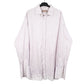 Mens White Pink Jermyn Street London Long Sleeve Shirt