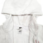 Womens White The North Face Spellout Full Zip Jumper