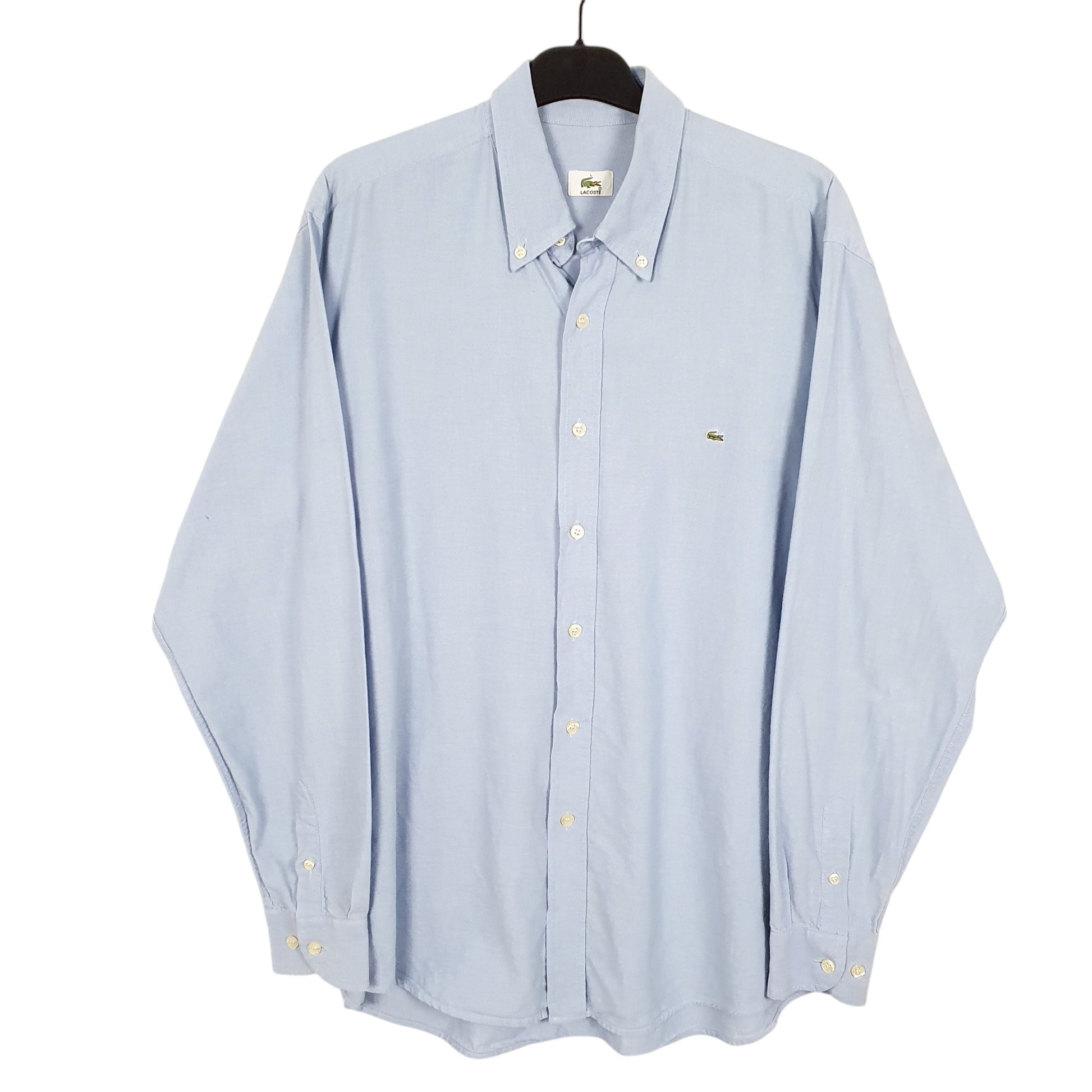 Mens Blue Lacoste  Long Sleeve Shirt