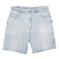 Mens Blue Wrangler Denim Jeans Jorts Baggy Denim Shorts
